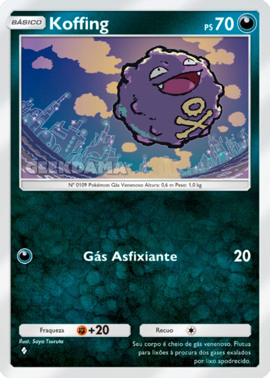 Koffing – Dominação Genética (A1-176/226)