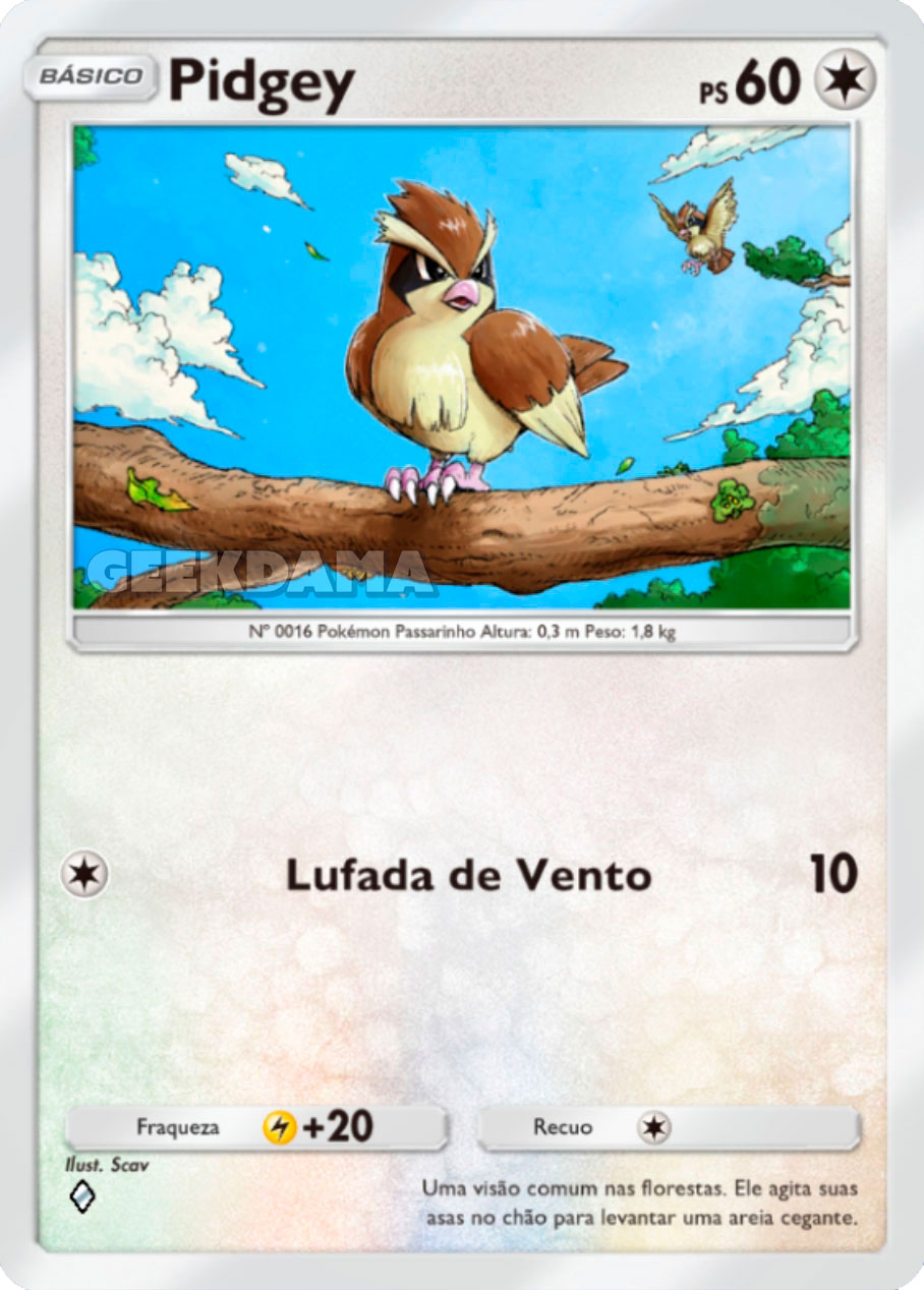 Pidgey – Dominação Genética (A1-186/226)