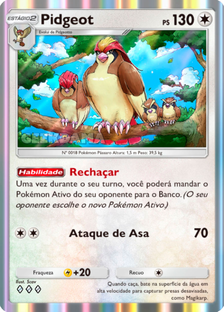 Pidgeot – Dominação Genética (A1-188/226)