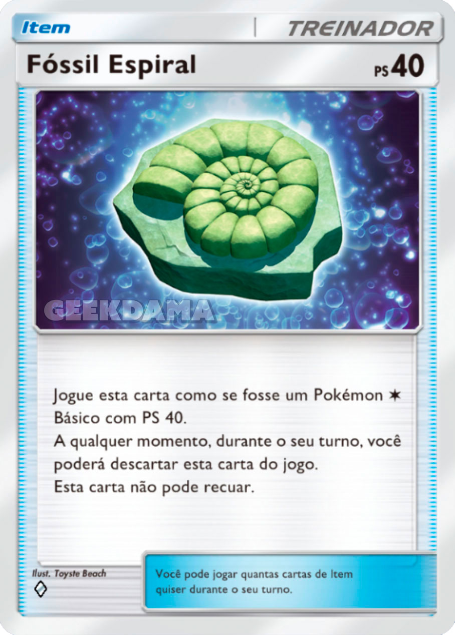 Fóssil Espiral – Dominação Genética (A1-216/226)