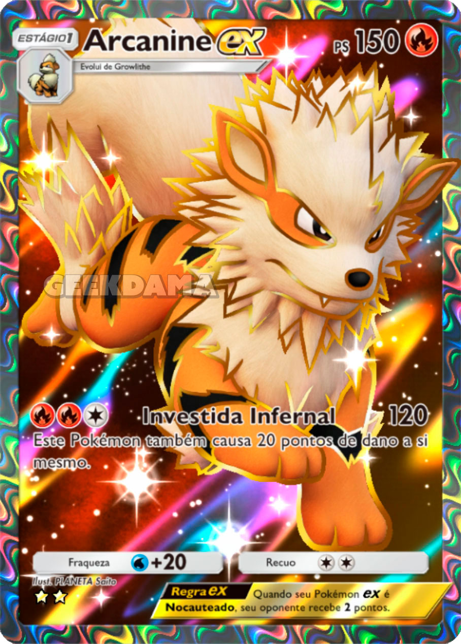 Arcanine ex – Dominação Genética (A1-254/226)