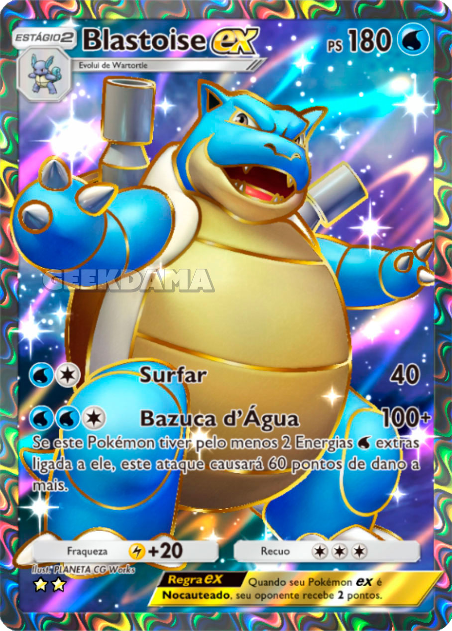 Blastoise ex – Dominação Genética (A1-256/226)