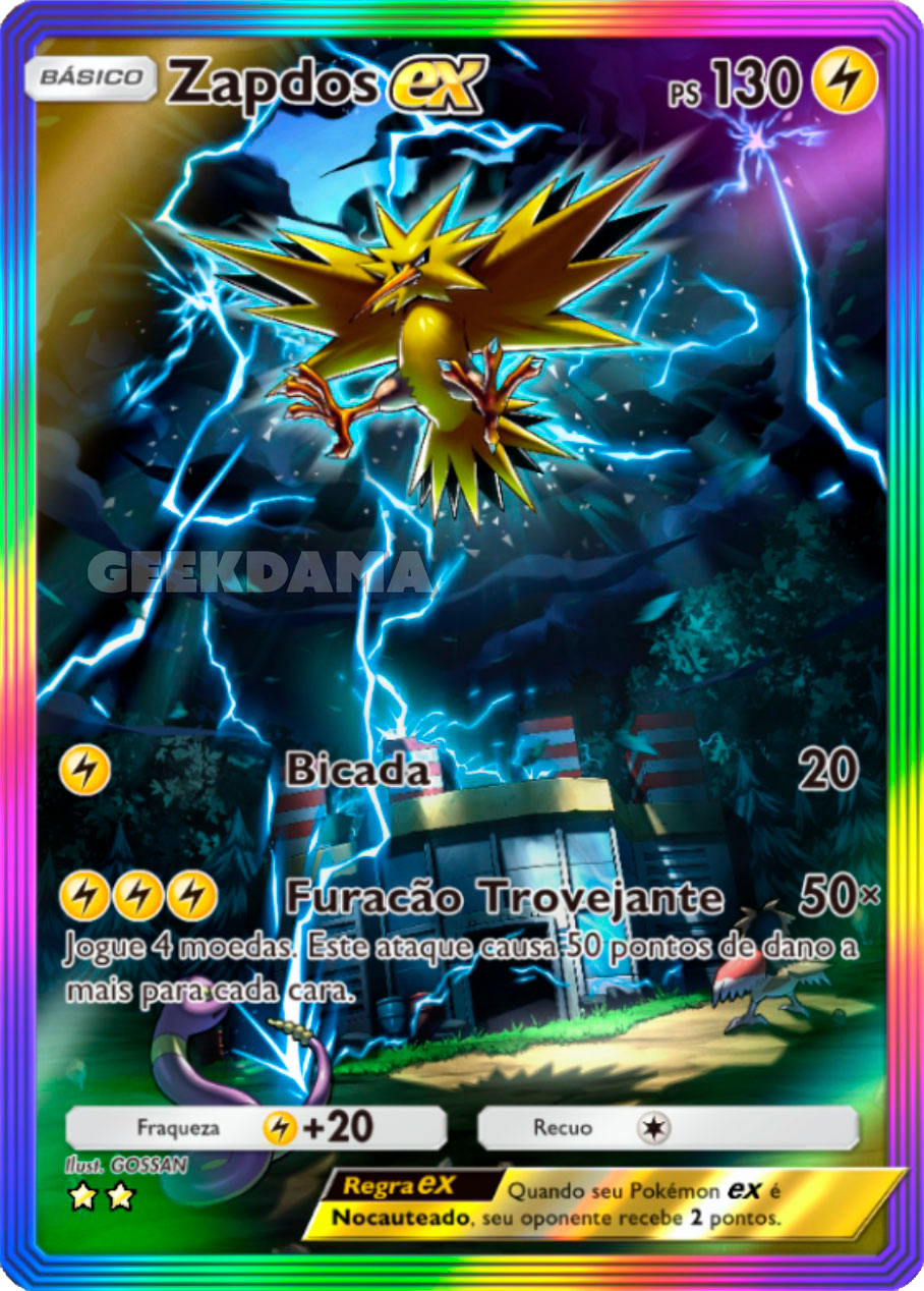 Zapdos ex – Dominação Genética (A1-276/226)