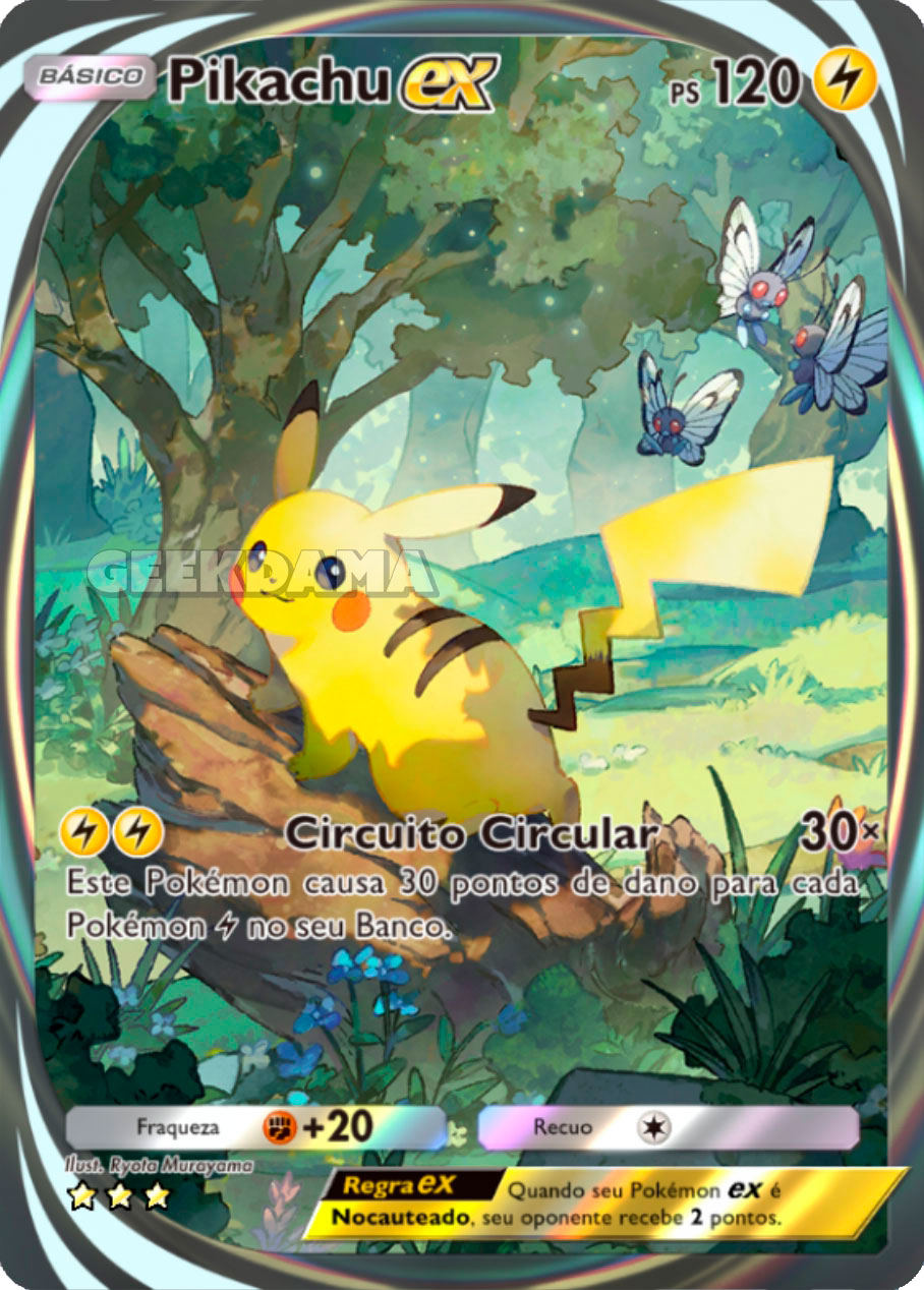 Pikachu ex – Dominação Genética (A1-281/226)