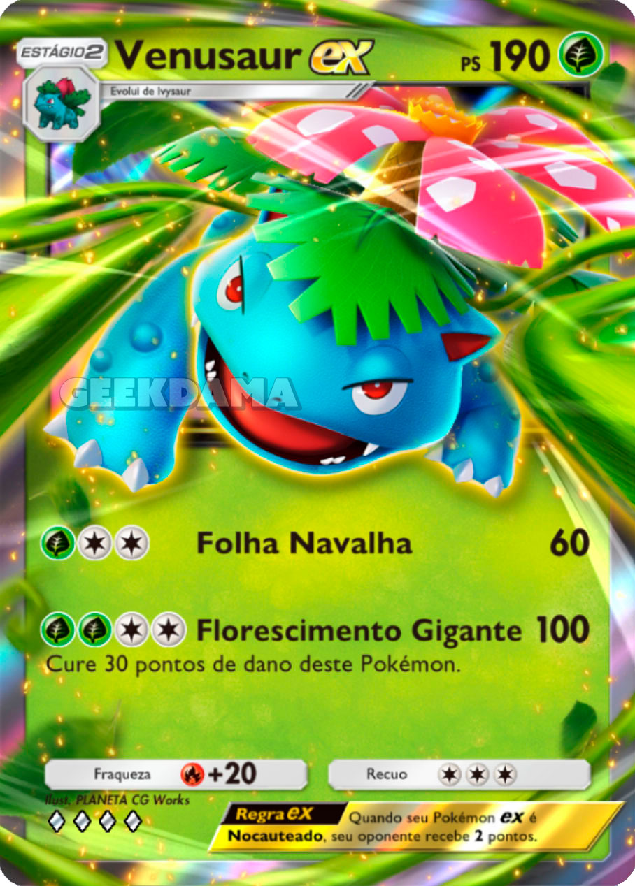 Venusaur ex – Dominação Genética (A1-004/226)