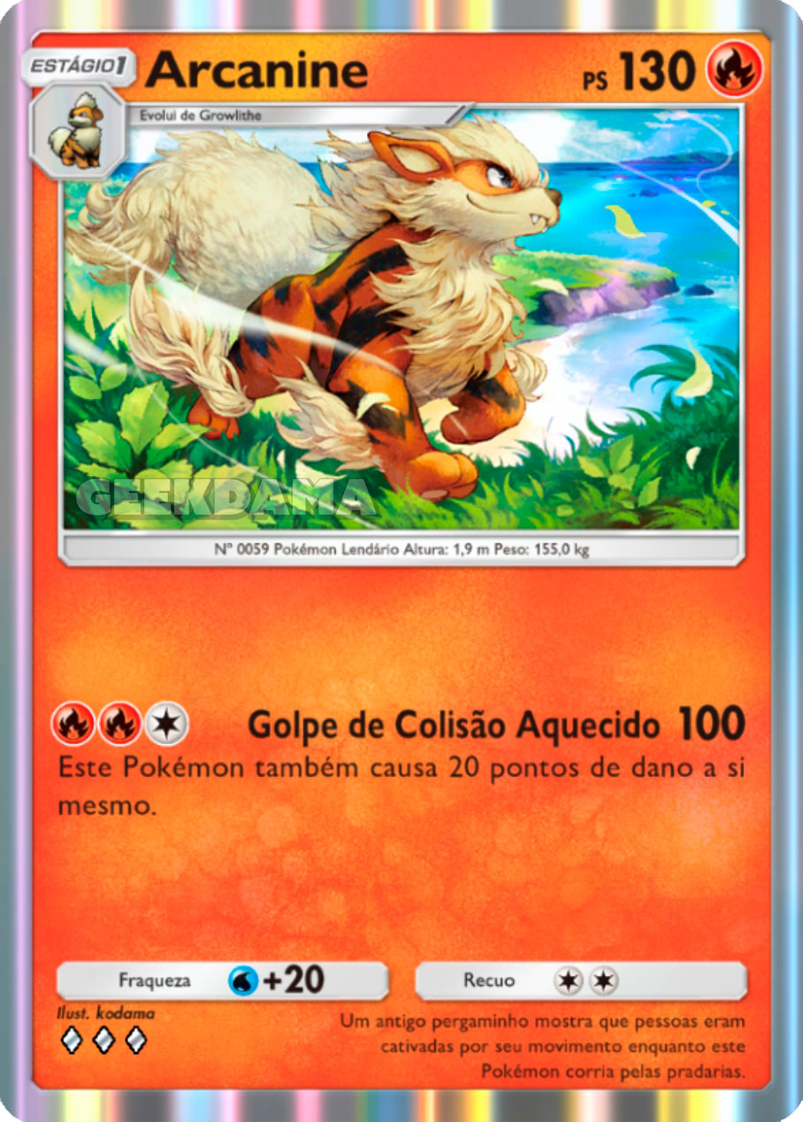 Arcanine – Dominação Genética (A1-040/226)