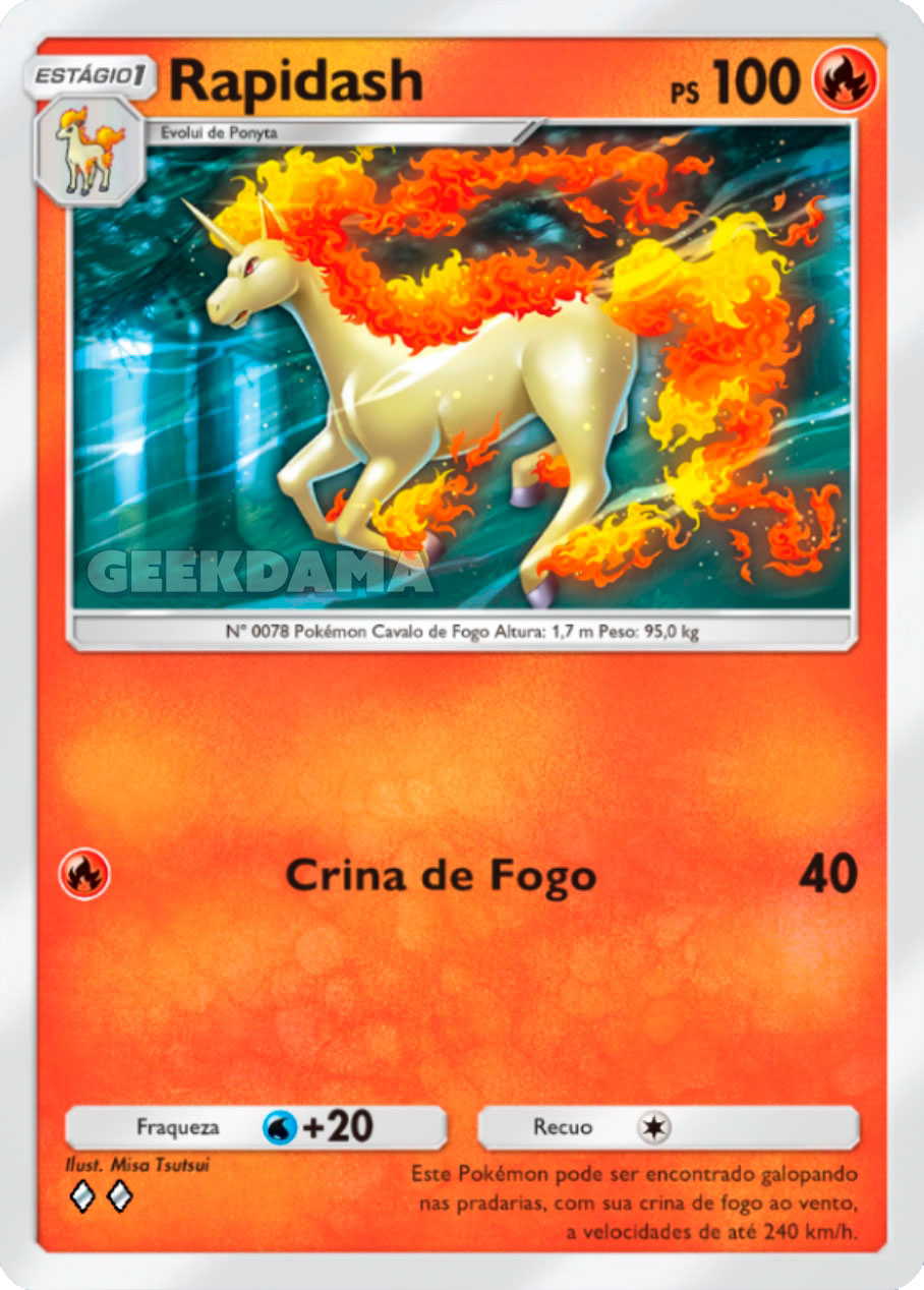 Rapidash – Dominação Genética (A1-043/226)