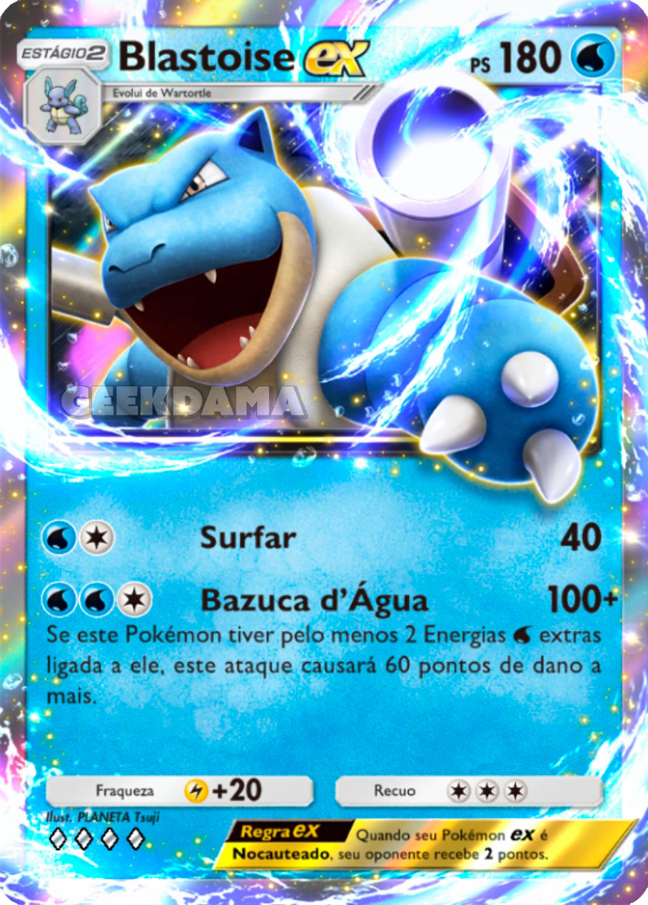 Blastoise ex – Dominação Genética (A1-056/226)