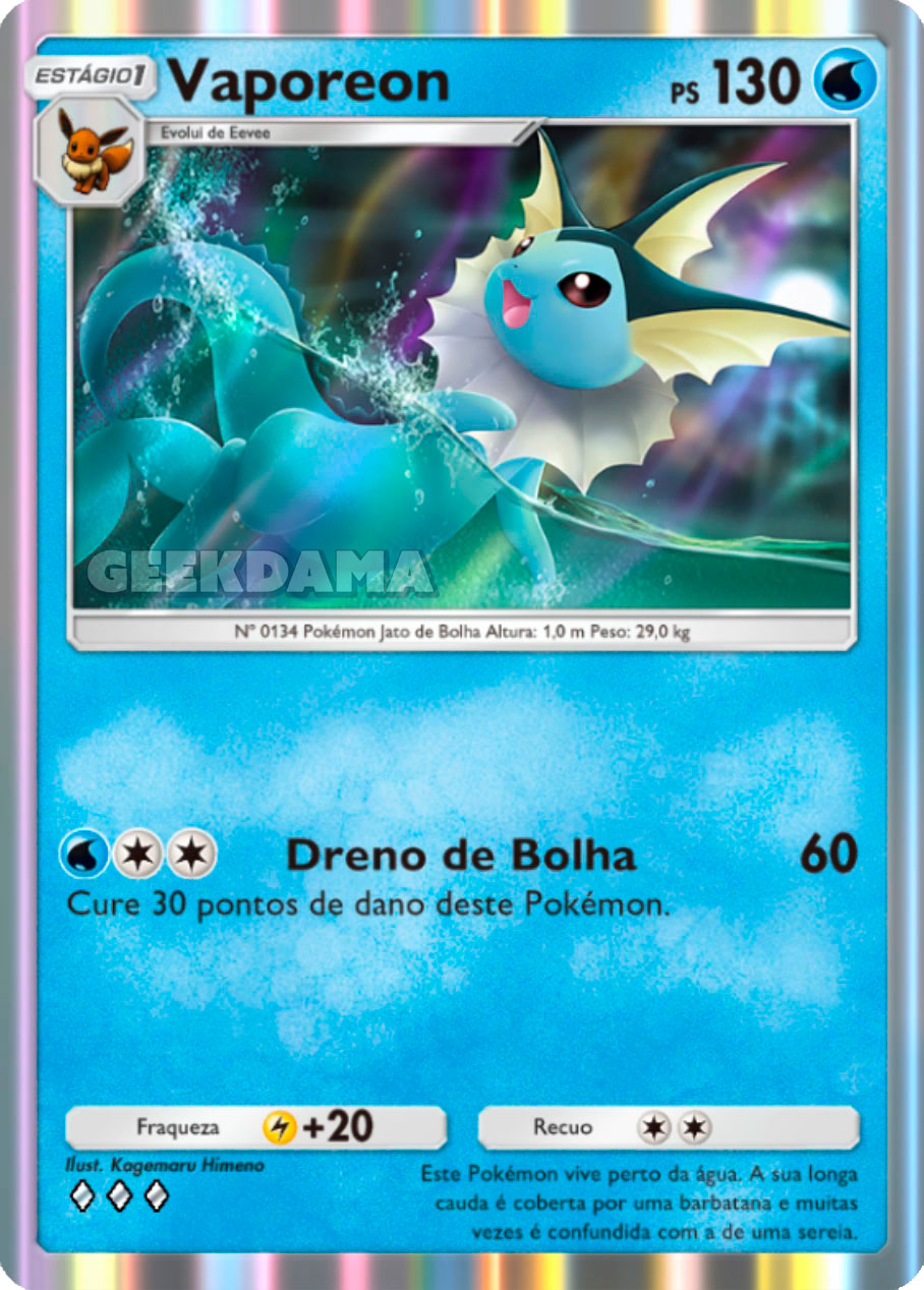 Vaporeon – Dominação Genética (A1-080/226)