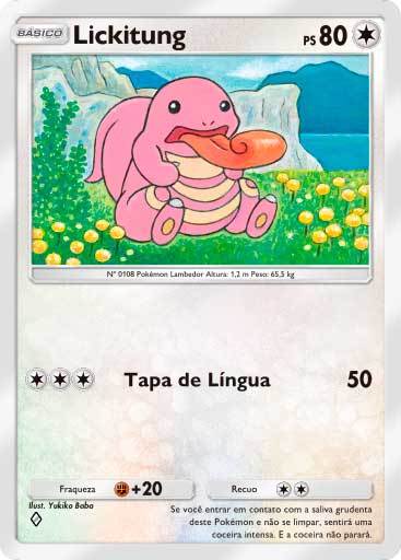 Lickitung – Embate do Tempo e Espaço (A2-124/155)