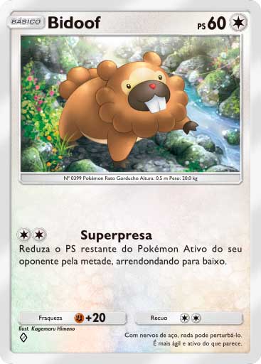 Bidoof – Embate do Tempo e Espaço (A2-135/155)