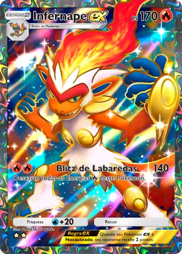 Infernape ex – Embate do Tempo e Espaço (A2-181/155)