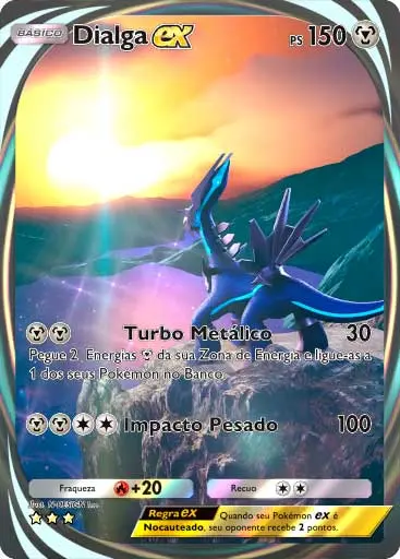pokemon tcg pocket carta embate do tempo e espaco a2 205 dialga