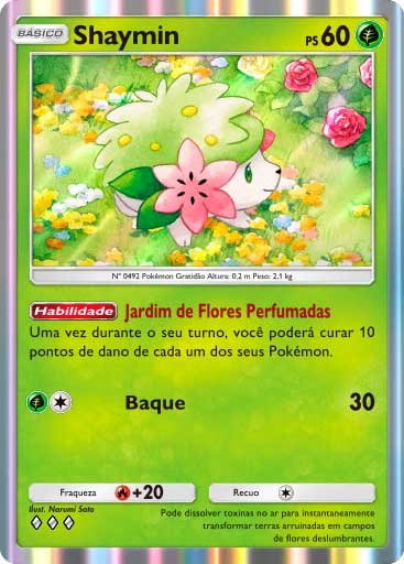 Shaymin – Embate do Tempo e Espaço (A2-022/155)