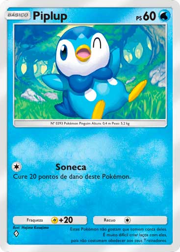 Piplup – Embate do Tempo e Espaço (A2-035/155)