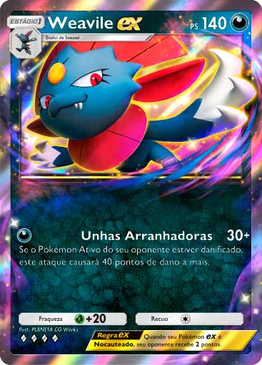 Weavile ex – Embate do Tempo e Espaço (A2-099/155)