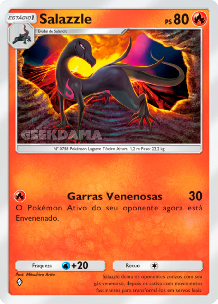 Salazzle – Ilha Mítica (A1a-016/068)