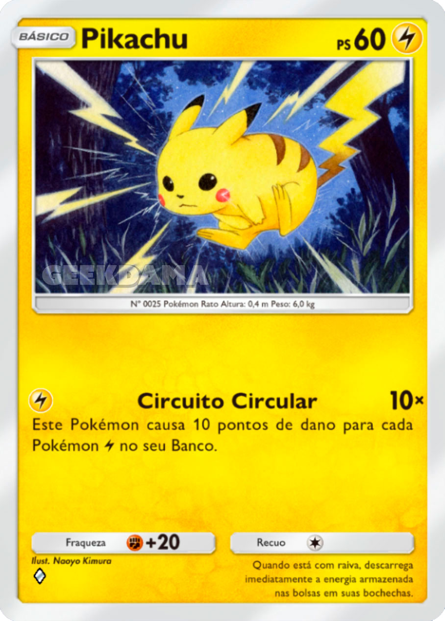 Pikachu – Ilha Mítica (A1a-025/068)