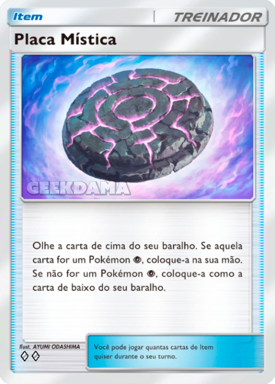 Placa Mística – Ilha Mítica (A1a-065/068)