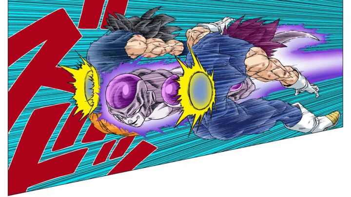 dragon ball super manga black freeza derrota goku vegeta 01