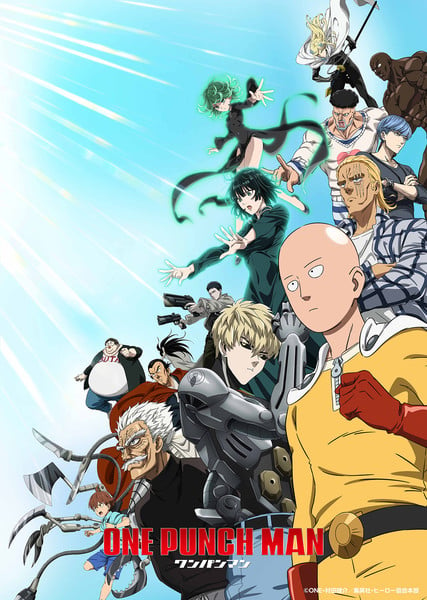 one punch man 3 temporada poster