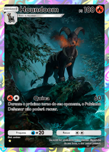 pokemon tcg pocket carta luz triunfante a2a 76 houndoom