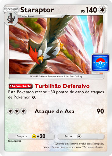 pokemon tcg pocket carta promo a 47 staraptor