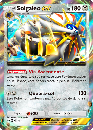 pokemon tcg pocket carta guardioes celestiais a3 122 solgaleo