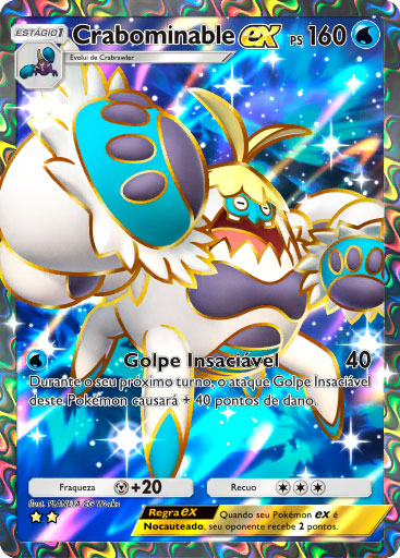 pokemon tcg pocket carta guardioes celestiais a3 183 crabominable