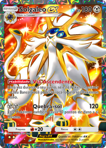 pokemon tcg pocket carta guardioes celestiais a3 189 solgaleo