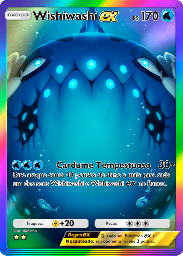 pokemon tcg pocket carta guardioes celestiais a3 202 wishiwashi