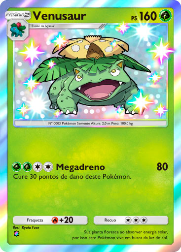 pokemon tcg pocket carta guardioes celestiais a3 212 venusaur