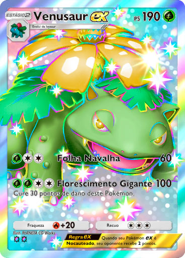 pokemon tcg pocket carta guardioes celestiais a3 230 venusaur