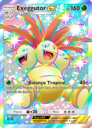 pokemon tcg pocket carta guardioes celestiais a3 231 exeggutor