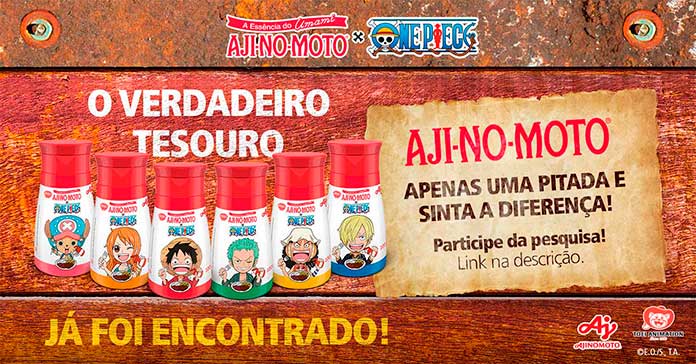 Participe da pesquisa AJI-NO-MOTO® x One Piece