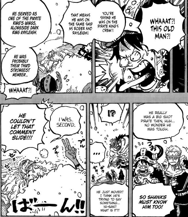 one piece manga 1151 luffy gaban