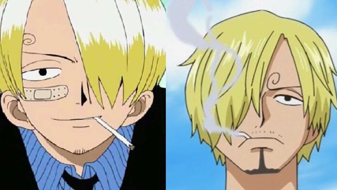one piece sanji olhos esquerdo direito postcover