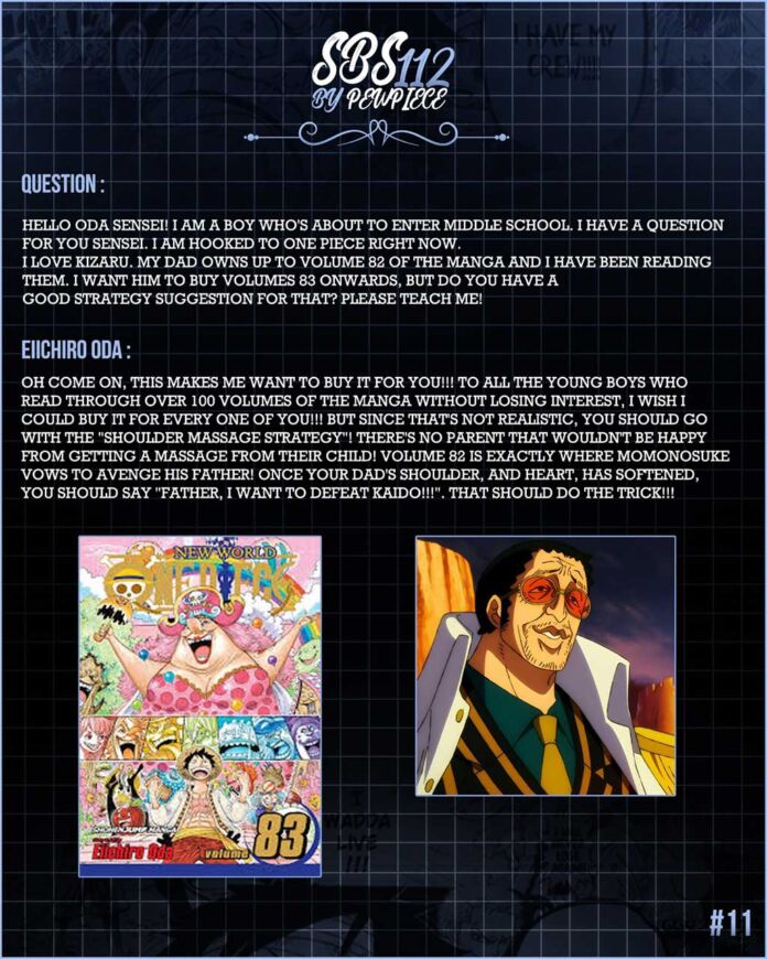 one piece manga volume 112 sbs vazamento 11 1
