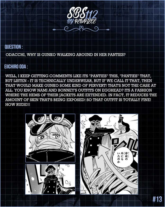one piece manga volume 112 sbs vazamento 13