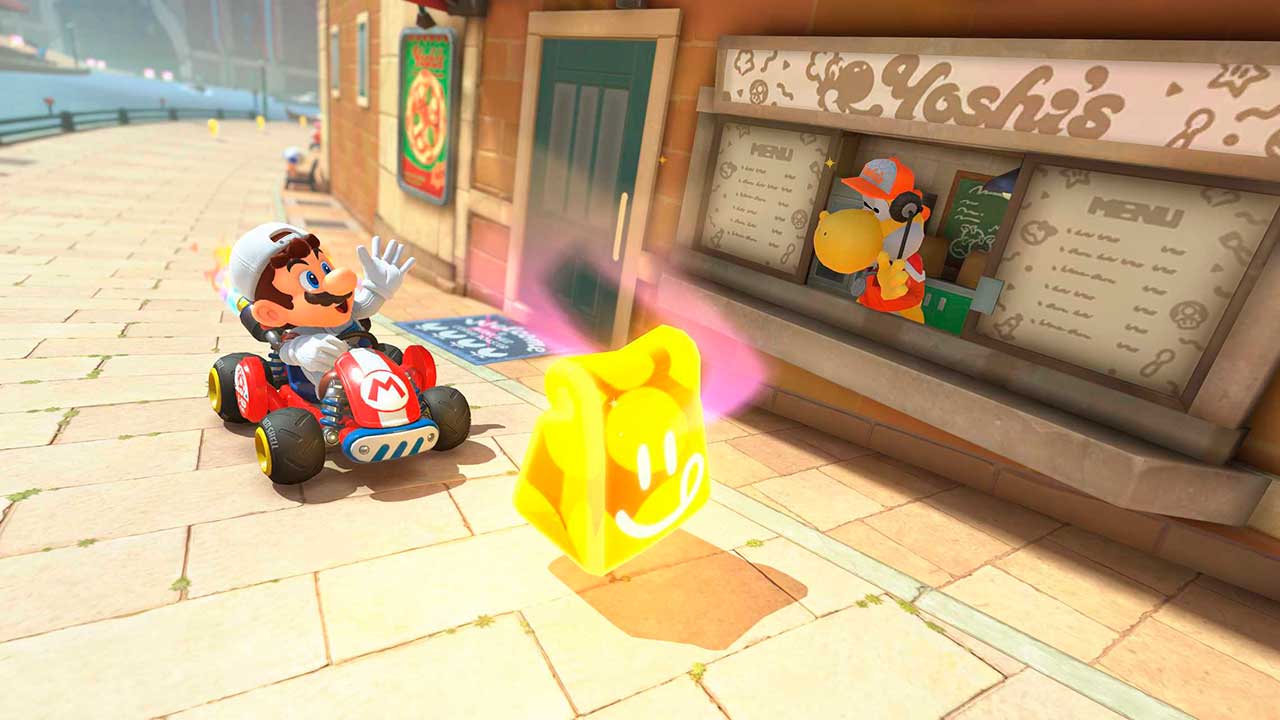 Mario Kart World esclarece dúvida antiga: Mario realmente come cogumelos?