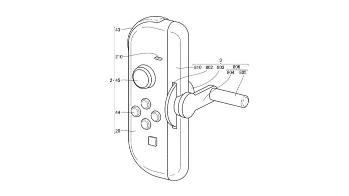 nintendo switch 2 patente manivela joy con