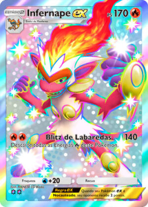 pokemon tcg pocket carta nascentes reclusas a4a 101 infernape ex