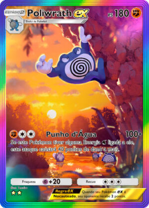 pokemon tcg pocket carta nascentes reclusas a4a 89 poliwrath ex