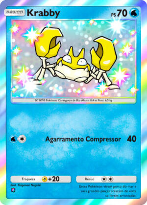 pokemon tcg pocket carta nascentes reclusas a4a 95 krabby