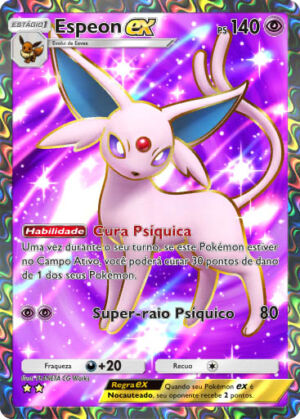 pokemon tcg pocket carta sabedoria dos ceus e mares a4 190 espeon ex