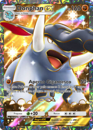 pokemon tcg pocket carta sabedoria dos ceus e mares a4 191 donphan ex