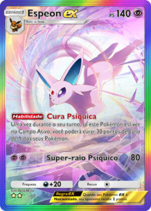 pokemon tcg pocket carta sabedoria dos ceus e mares a4 205 espeon ex