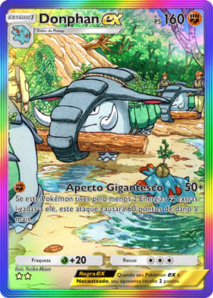 pokemon tcg pocket carta sabedoria dos ceus e mares a4 206 donphan ex