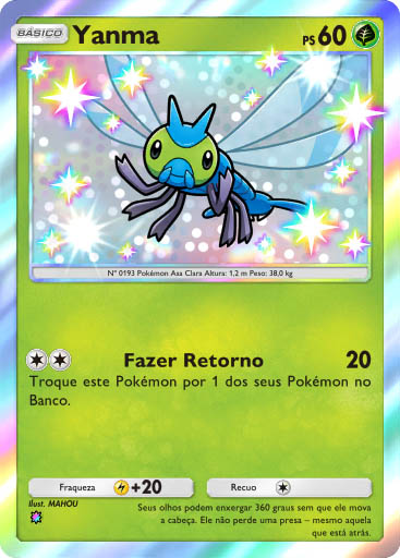 pokemon tcg pocket carta sabedoria dos ceus e mares a4 212 yanma