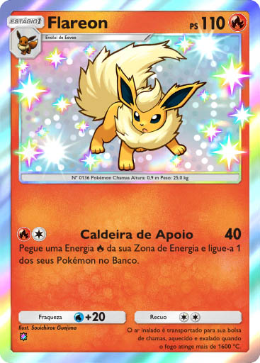 pokemon tcg pocket carta sabedoria dos ceus e mares a4 213 flareon
